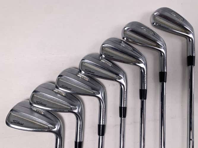 Titleist T100S 2021 Iron Set 4-PW NS Pro Modus 3 Tour 130 Stiff Steel Mens RH