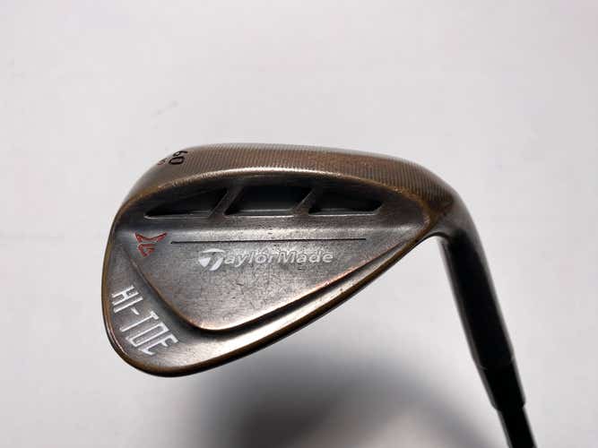 TaylorMade Milled Grind HI-TOE Lob Wedge LW 60* 10 MMT 304SS 55g Senior RH