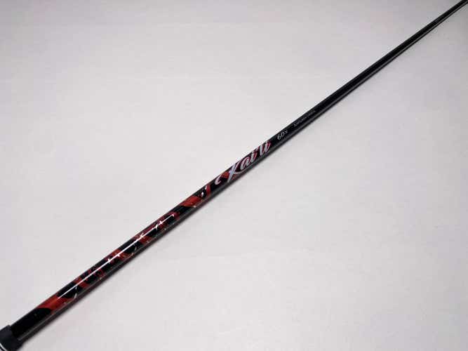 Mitsubishi Chemical Kai'li Red 60g Extra Stiff Driver Shaft 44.25"-TaylorMade