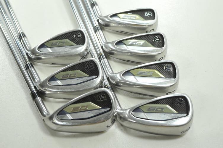 Wilson D9 5-PW,GW Iron Set Regular Flex Right KBS MAX Ultralite Steel # 210112