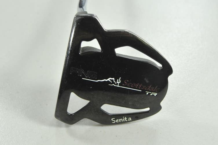 Ping Scottsdale Senita 36" Putter Black Dot Right Slight Arc Steel # 212345