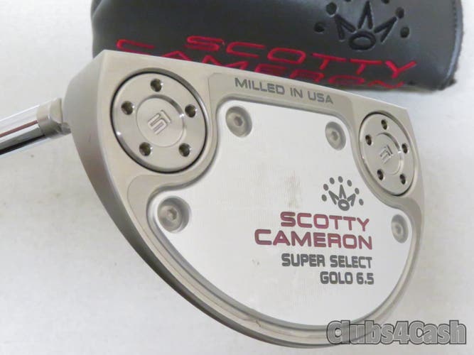 Titleist Scotty Cameron Super Select GoLo 6.5 Putter 2024 34" +HC Shop Wear LEFT