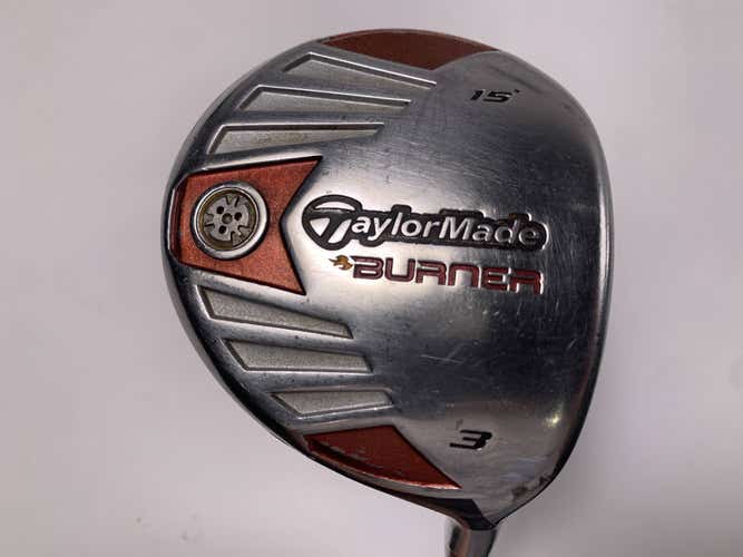 TaylorMade Burner Steel 2007 3 Fairway Wood 15* REAX SuperFast 50g Regular RH