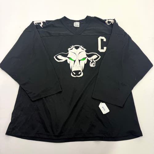 Used Black CCM Cow Jersey | Large | A111