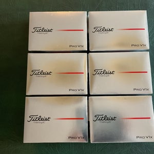 Titleist Pro V1x Balls 72 Pack (6 Dozen) (Used)