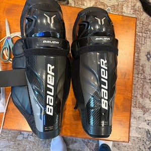 Senior Bauer Pro Series 16" Shin Pads Pro Stock (New)