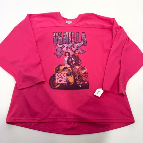 Used Pink Hockey Shop Club Vanilla Ice Jersey | Large | A110