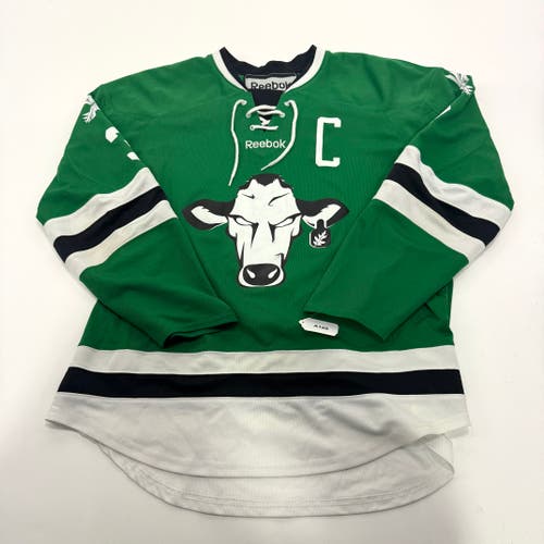 Used Green Reebok Cow Jersey | Large | A108