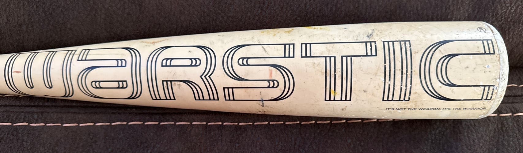 2024 Warstic Bonesaber Alloy USSSA Certified Bat (-10) 17 oz 27" (Used)