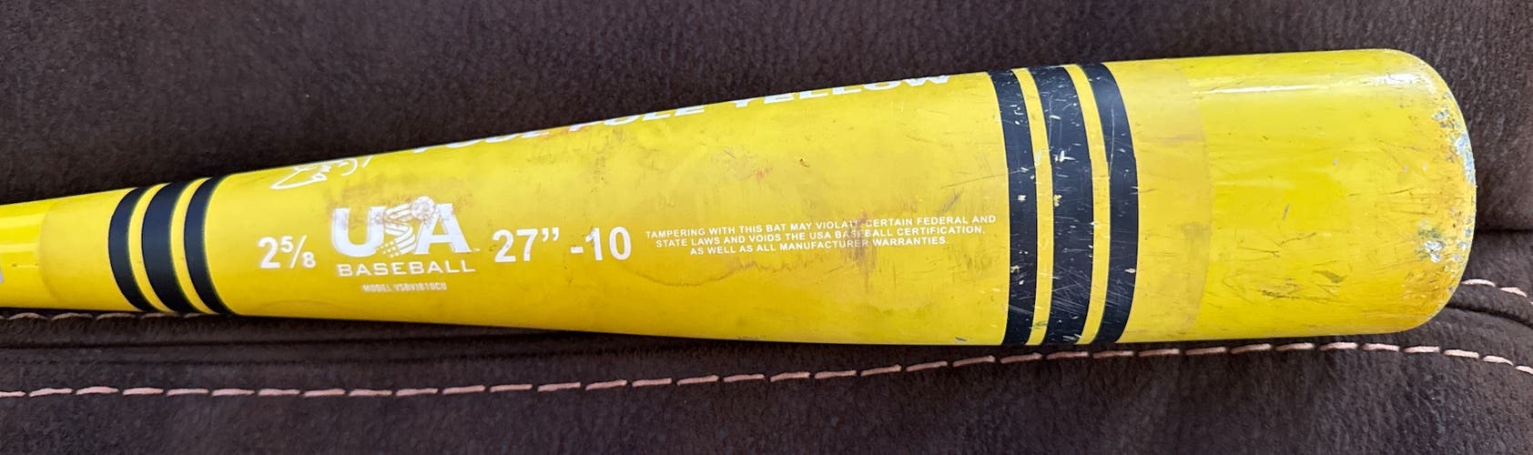 2025 Victus Vibe Alloy USABat Certified Bat (-10) 17 oz 27" (Used)