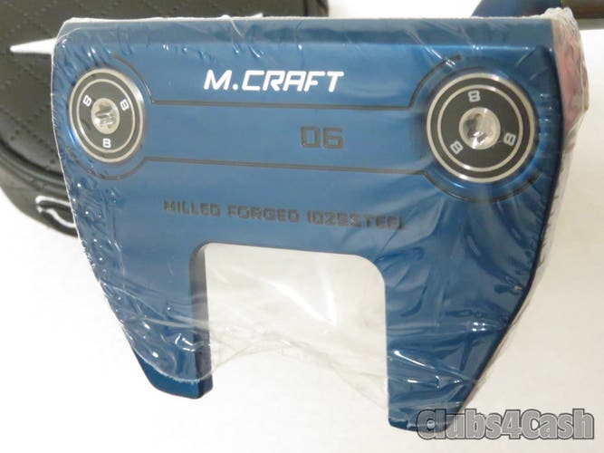 Mizuno M Craft OMOI 06 Putter Blue ION Mallet KBS Black 35" +Cover .. NEW