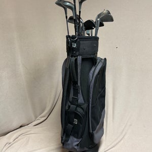 Men's Wilson Advantage Right Handed Clubs (Full Set) Regular Flex 13 Pieces (Used)