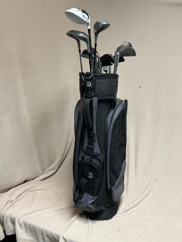 Men's Wilson Advantage Right Handed Clubs (Full Set) Regular Flex 13 Pieces (Used)