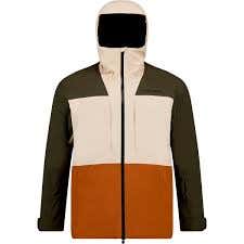 New Rossignol Outerlimits Insulated Ski Jacket Mens L Fog