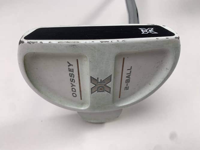 Odyssey DFX 2-Ball White Putter 33" Mens RH