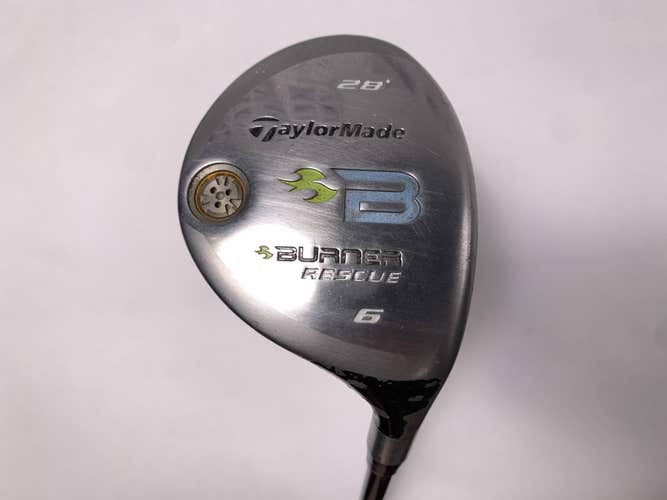 TaylorMade Burner Rescue 2008 6 Hybrid 28* REAX 50g Ladies Graphite Womens RH