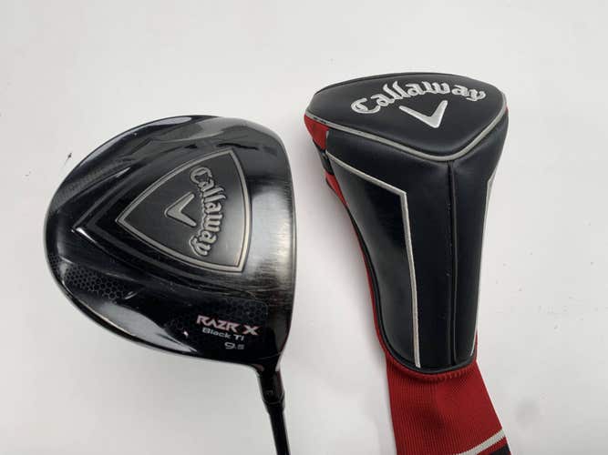 Callaway Razr X Black Ti Driver 9.5* Grafalloy ProLaunch AXIS 60g Stiff RH HC