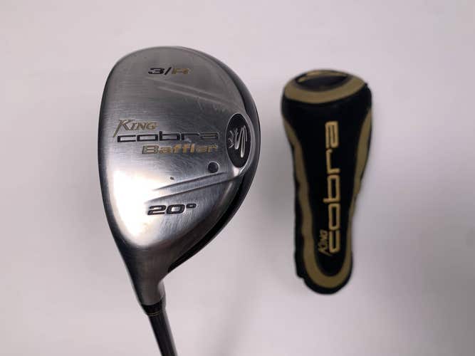 Cobra Baffler 2005 3 Hybrid 20* Aldila NV HL 65g Regular Graphite Mens LH HC