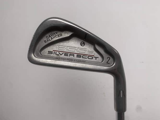 Tommy Armour 855 S Silver Scot Single 2 Iron Tour Step II Stiff Steel Mens RH