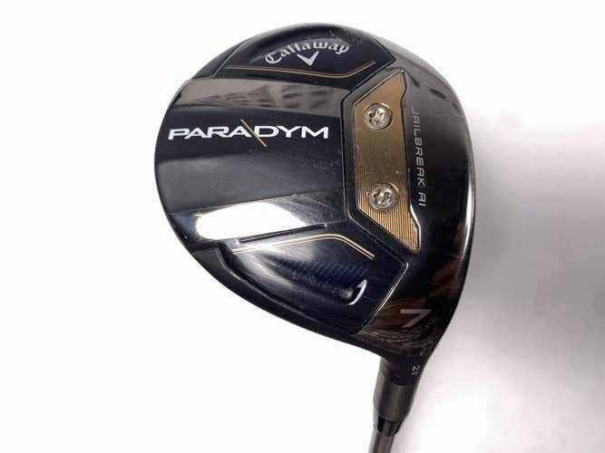 Callaway Paradym 7 Fairway Wood 21* Aldila Ascent 50g Regular Graphite Mens RH