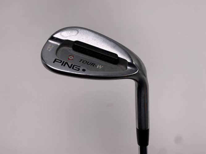Ping Tour-W Black Chrome Gap Wedge GW 52* 12 Bounce Black Dot AWT Stiff RH