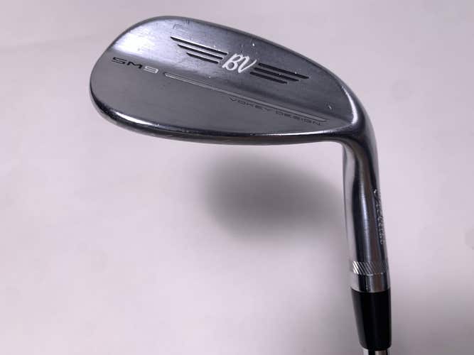 Titleist Vokey SM9 Tour Chrome Gap Wedge GW 52* 8 Bounce F-Grind Wedge RH