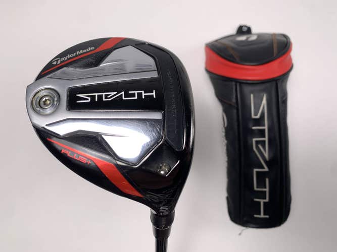 TaylorMade Stealth Plus 5 Fairway Wood 18* Fujikura Ventus Red 5A Senior RH HC