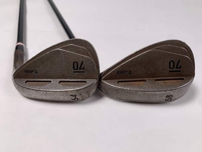 Sub 70 TAIII Forged Raw Wedge Set 54* 58* LA GOLF L Series - 120 WV Wedge RH