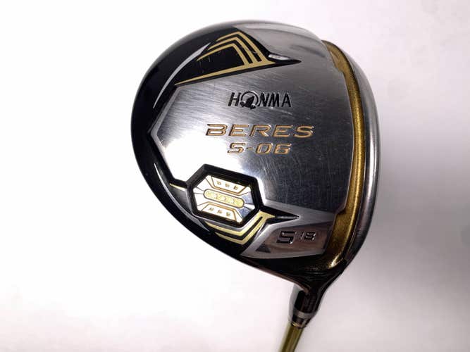 Honma S-06 5 Fairway Wood 18* ARMRQ X 3 Star 47g Regular Graphite Mens RH