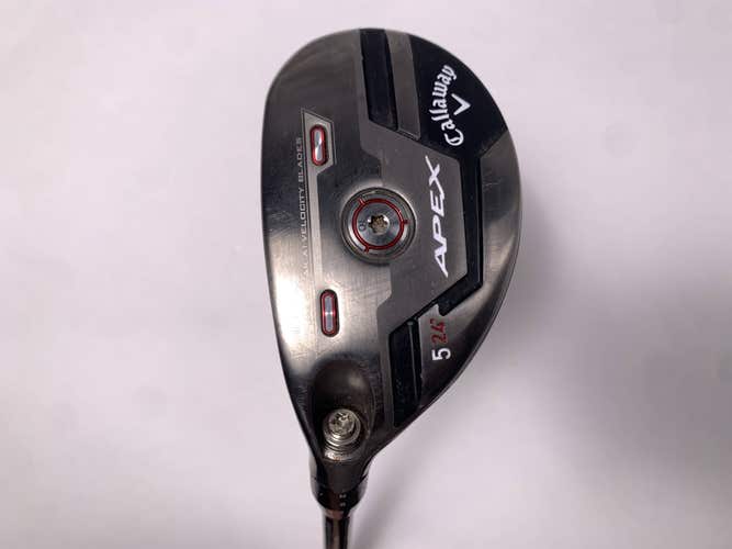 Callaway Apex 21 5 Hybrid 24* UST Mamiya Recoil Dart F3 75g Regular LH