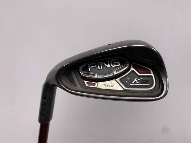 Ping K15 Single 7 Iron Black Dot TFC149 Regular Graphite Mens LH