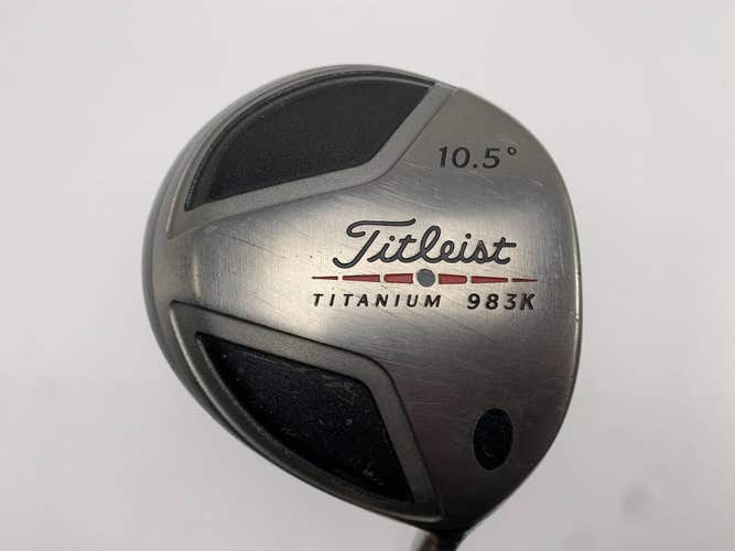 Titleist 983 K Driver 10.5* 4560 Regular Graphite Mens RH