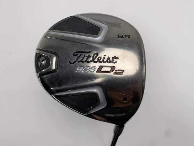 Titleist 909 D2 Driver 9.5* Aldila VooDoo Stiff Graphite Mens RH
