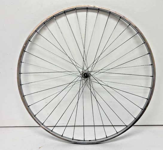 Vintage Araya 36-Spoke Steel 27" x 1-1/4" Road Bike Front Wheel Shimano Hub