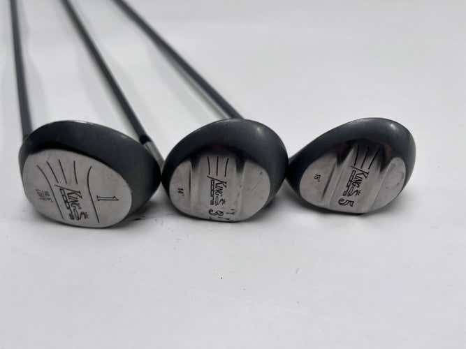 Cobra King Cobra Wood Set DR 3 5 | 10.5* 15* 18* Regular Graphite Mens RH