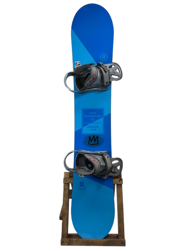 156cm Ride Agenda Snowboard W/ Burton Custom Bindings