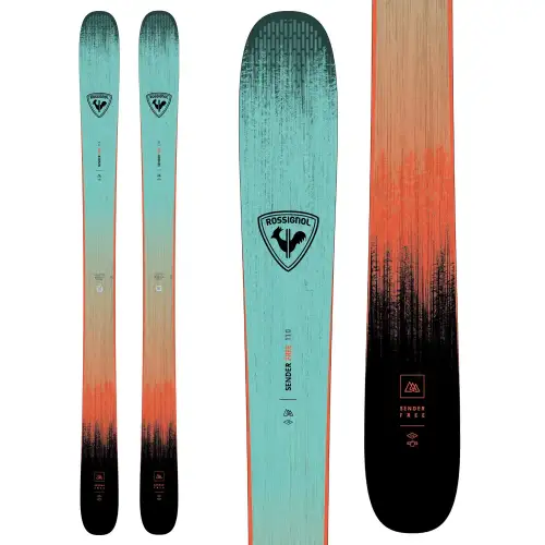 2025 Rossignol 176 cm Powder Sender Free 110 Skis Without Bindings (New)
