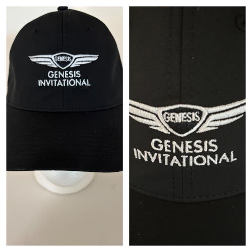 2025 PGA GENESIS INVITATIONAL VOLUNTEER GOLF CAP (BLACK / OSFM) - NWOT!