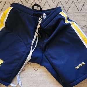 University of Michigan Blue Medium Reebok MHP520 Pant Shell Pro Stock (New)