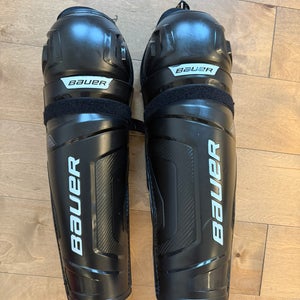 Senior Bauer X 16" Shin Pads (Used)