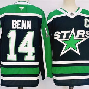 Dallas Stars Jamie Benn NHL Reverse Retro 2.0 Hockey Jersey Size 56
