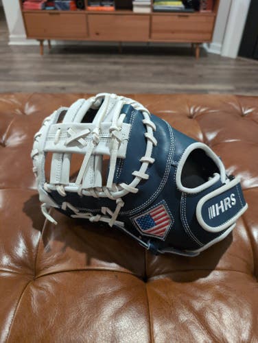 LH First Base Mitt Softball Glove 13" - all leather HRS