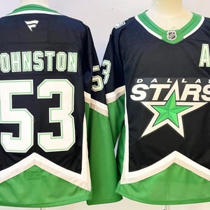 Dallas Stars Wyatt Johnston NHL Reverse Retro 2.0 Hockey Jersey Size 46