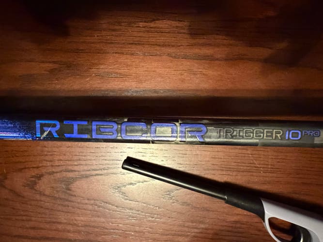 Junior CCM Ribcor Trigger 10 Pro Left Hand Hockey Stick P29+1/4 50 Flex (Used)