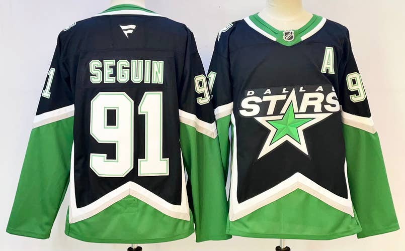 Dallas Stars Tyler Seguin NHL Victory Green Home Hockey Jersey Size 50