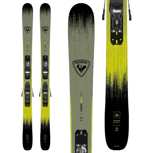 New Rossignol Sender Soul Pro Youth Freeride Skis 130 cm