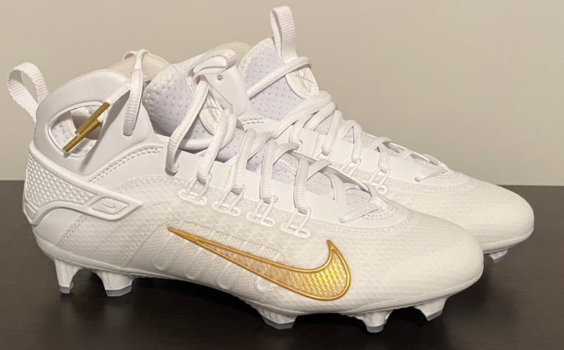 Nike Huarache 9 Elite Mid Lacrosse Cleats Men's Size M 7.0 (W 8.0) (New)