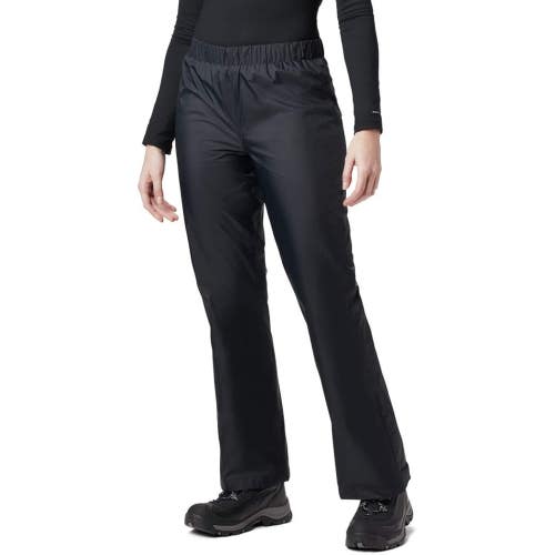 Columbia Storm Surge Rain Pants Women's XS Black Waterproof Hiking KFC393