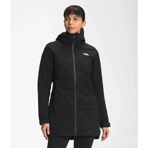 The North Face Thermoball Eco Triclimate Jacket Women's Small Black Parka KFC392