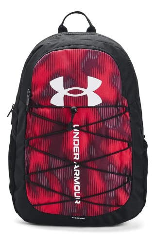 Under Armour Hustle Sport 1364181-601 Backpack Unisex Red Shoulder Strap DDR3138